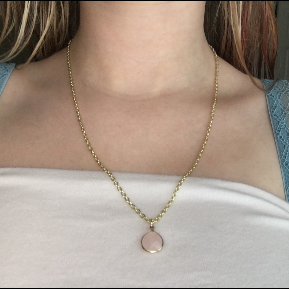 Rose gold handmade necklace ✨